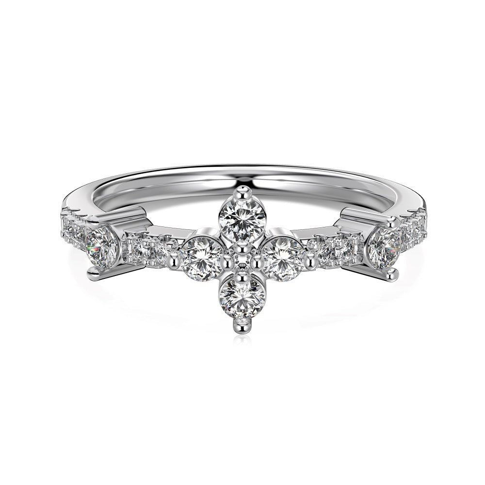 Leah Clover Ring | 925 Sterling Silver