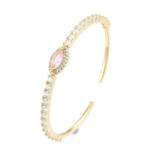 Angelina Bracelet | Baby Pink