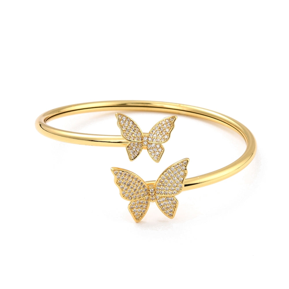 Lisa Butterfly Bracelet | Gold