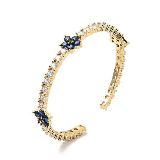 Hibiscus Bracelet | Sapphire