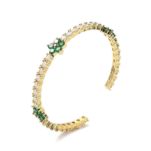 Hibiscus Bracelet | Emerald